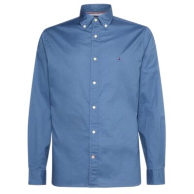 Tommy Hilfiger Poplin Rf Shirt Blue Coas
