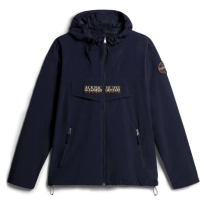 Napapijri Full Zip Rain Jacket Blu Marin
