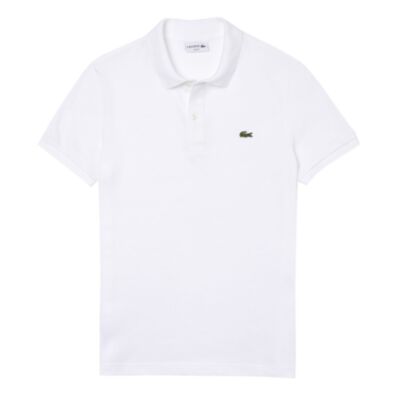 Lacoste SS Polo Shirt In White
