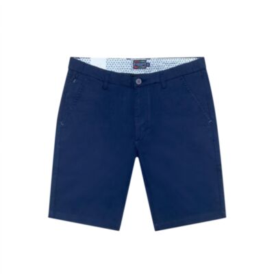 Salt & Lime Slim Fit Chino Short Navy