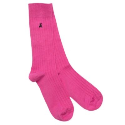 Swole Panda Rich Pink Socks