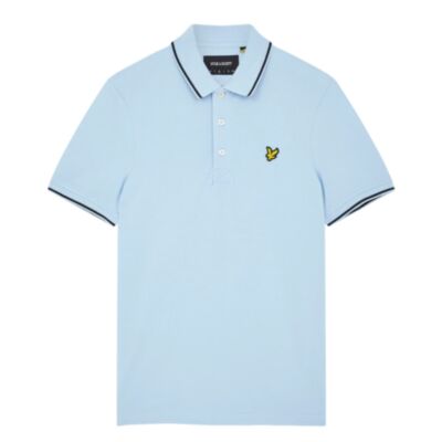Lyle & Scott Tipped Polo Shirt Blue Navy