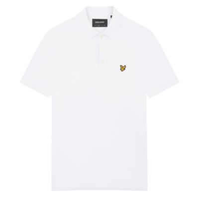 Lyle & Scott Plain Polo Shirt White