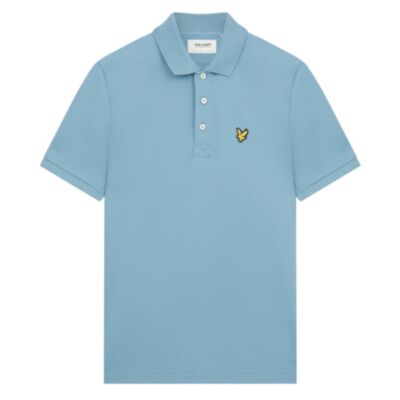 Lyle & Scott Plain Polo Shirt Skipton Bl
