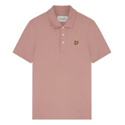 Lyle & Scott Plain Polo Shirt Hutton Pin
