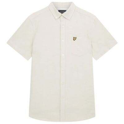 Lyle & Scott Cotton Slub SS Shirt Cove