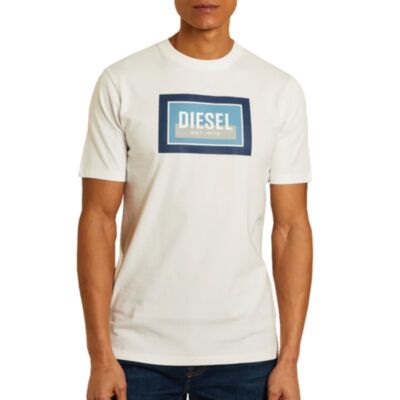 Diesel John T-Shirt Dove White