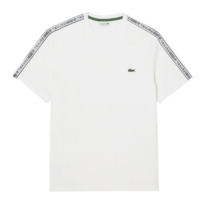 Lacoste Logo Tee In White