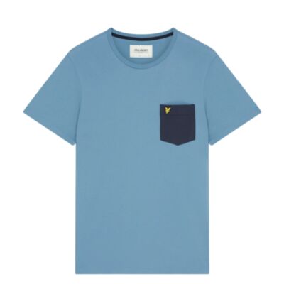 Lyle & Scott Contrast Pocket T-Shirt Ski