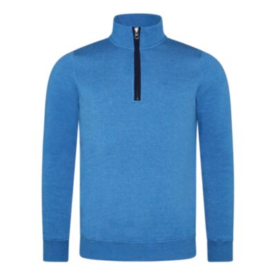 Ted Smith William Half Zip Snorkel Blue