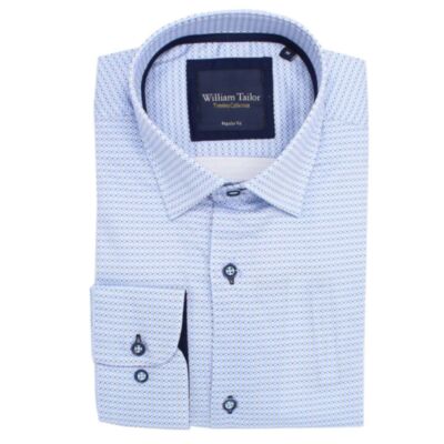 William Tailor Semi Circle Printed Shirt