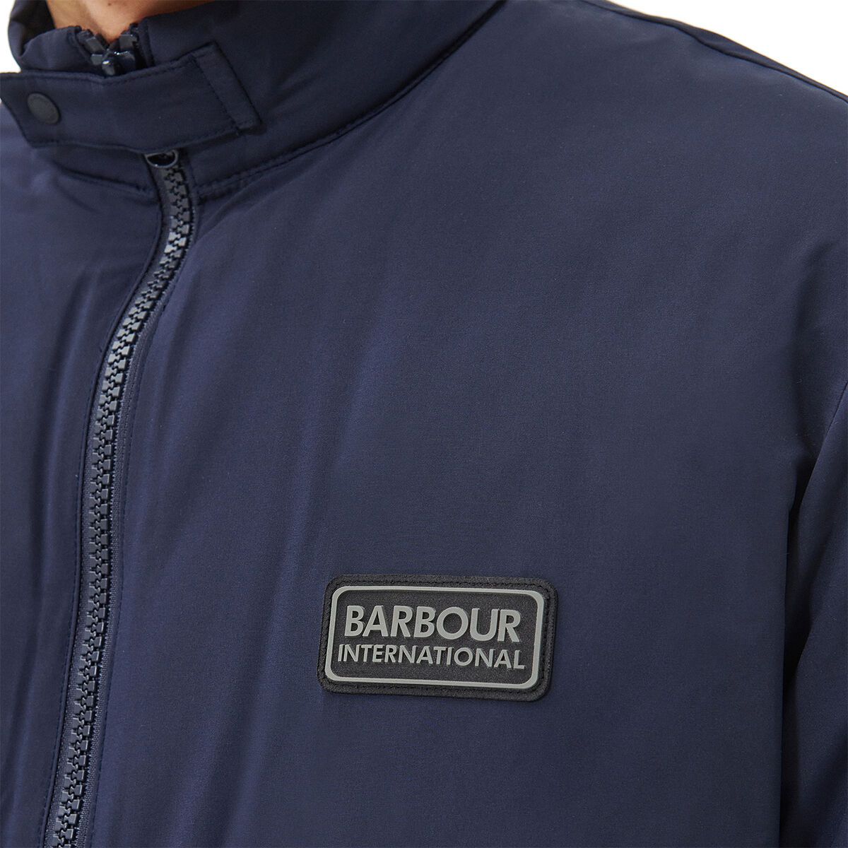 Barbour Station Quilted Jacket Navy