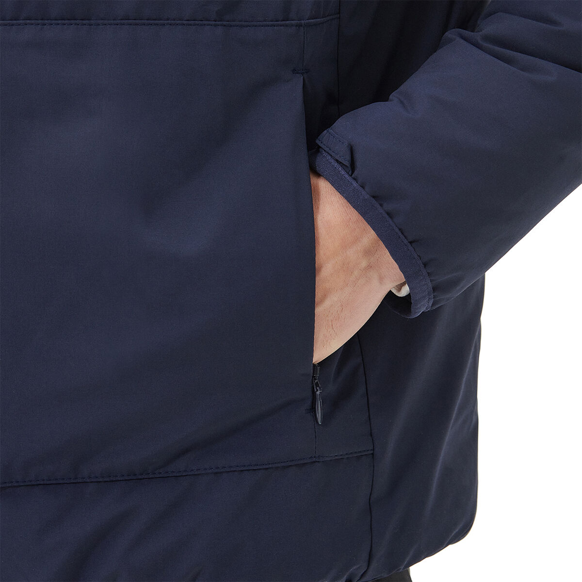 Barbour Station Quilted Jacket Navy