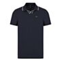 Armani Exchange Tipped Polo Shirt Navy