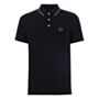 Armani Exchange Collar Tipped Polo Black