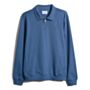 Farah Castell LS 1/4 Zip Caribbean Blue