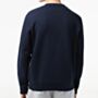 Navy blue classic fitting Crewneck sweater