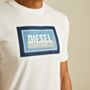 Diesel John T-Shirt Dove White