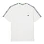White Lacoste T shirt 