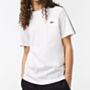 White Short Sleeve Lacoste T Shirt 