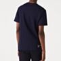 Lacoste Navy Blue Short Sleeve T shirt with embroidered white logo