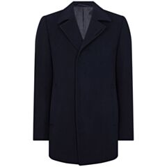 Remus Uomo Lohmann Overcoat Navy