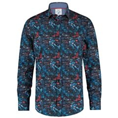 A Fish Named Fred Skimap Shirt In Navy