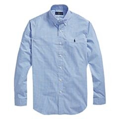 Ralph Lauren Gingham Cstm Shirt In Blue