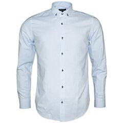 Ted Smith Bond Oxford Shirt Light Blue
