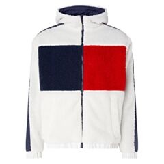 Tommy Jeans Reversible Sherpa White