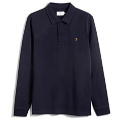 Farah Haslam LS Polo In Navy