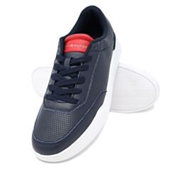 Tommy Hilfiger Cupsole Perf Leather In D