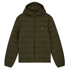 Lightweight Padded Jacket In Olive