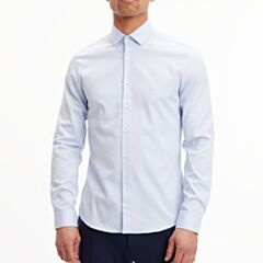 Calvin Klein Structured Slim Shirt In Li
