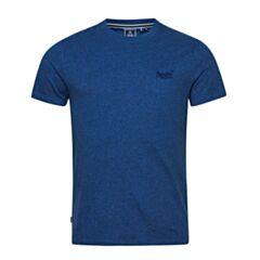 Superdry Vintage Logo Emb Tee In Blue