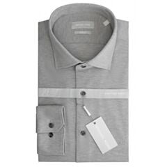 Michael Kors Solid Pique Shirt LT Grey
