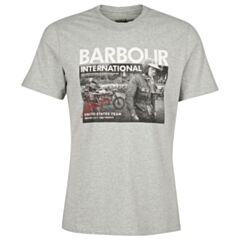 Barbour Carter T-Shirt Grey Marl