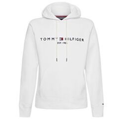 Tommy Hilfiger Logo Hoody White