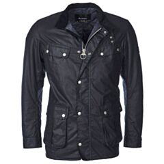 Barbour Tourer Duke Wax Jacket Navy