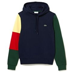 Lacoste Hoodie In Navy/Green/Red/ Yellow