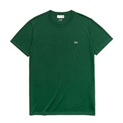 Lacoste Cotton Tee In Green