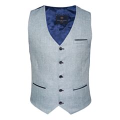 William Tailor Edward Waistcoat In Grey