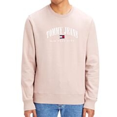 Tommy Jeans Reg Small Varcity Crew Stone