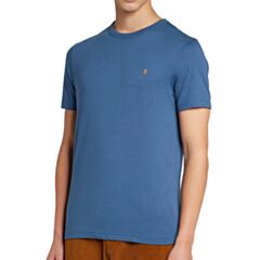 Farah Danny SS Tee Steel Blue