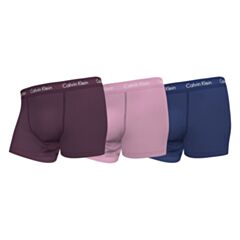 Calvin Klein 3pk Trunk In Grape