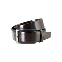 Lindenmann Leather Belt In Cherry