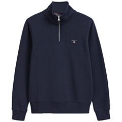 Gant Original Half Zip Sweat Evening Blu