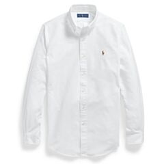 Ralph Lauren Custom Oxford Shirt White