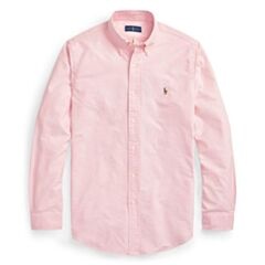 Ralph Lauren Custom Oxford Shirt Pink