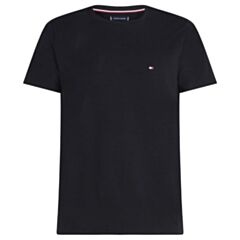 Tommy Hilfiger Core Stretch Tee In Black